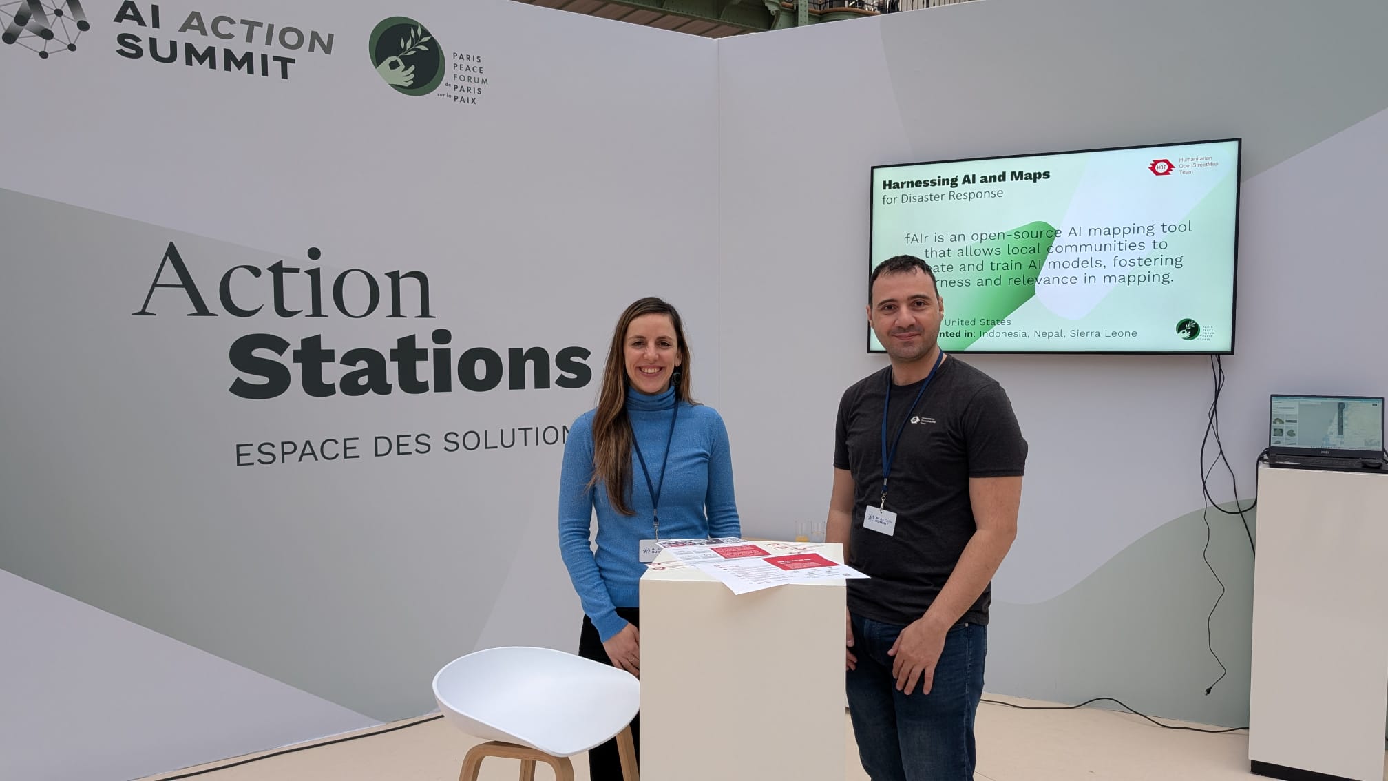 AI Action Summit 2025 — HOT fAIr exhibition, Grand Palais Paris