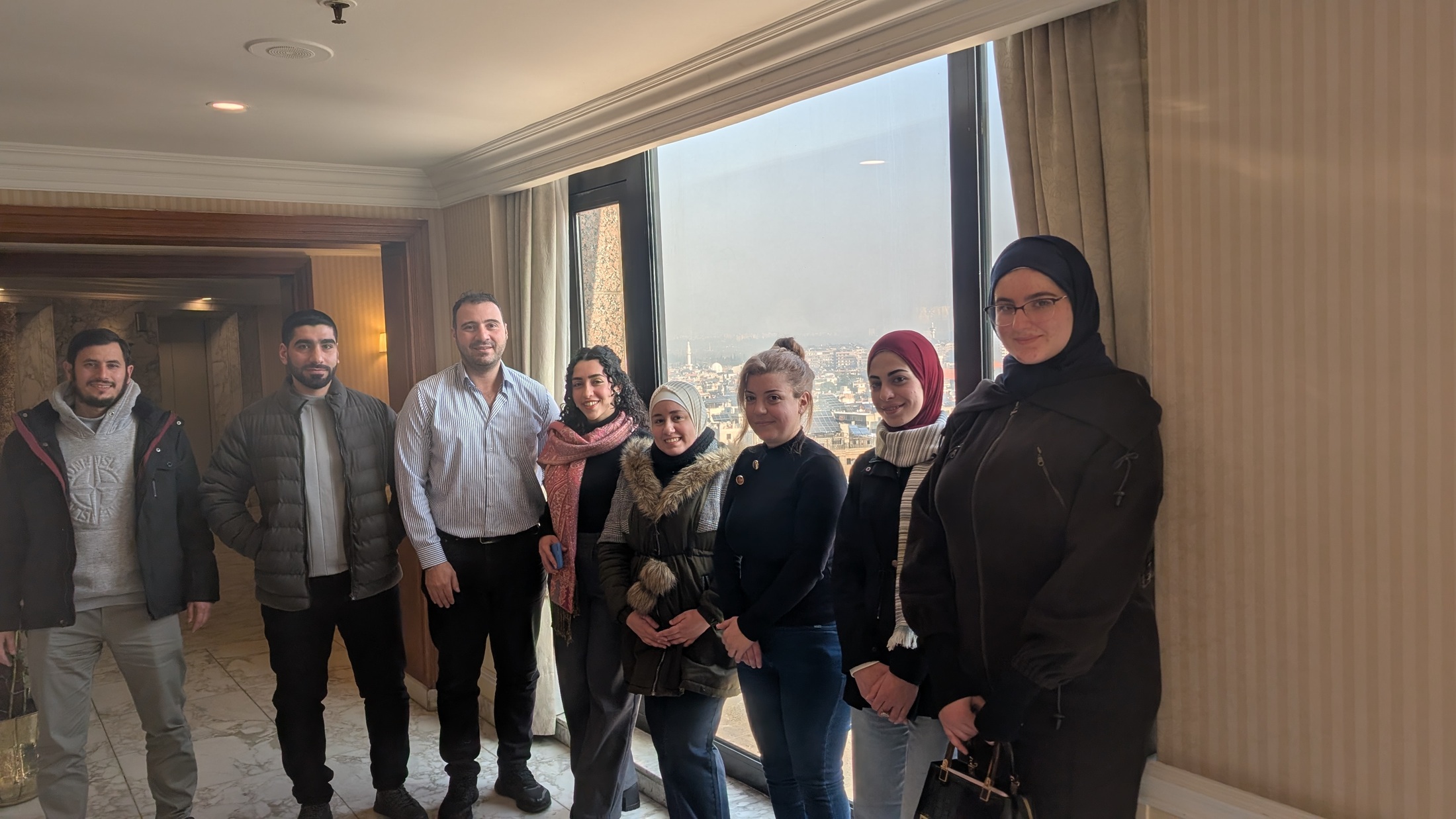OSM Syria community gathering at Hotel Al-Sham, Damascus